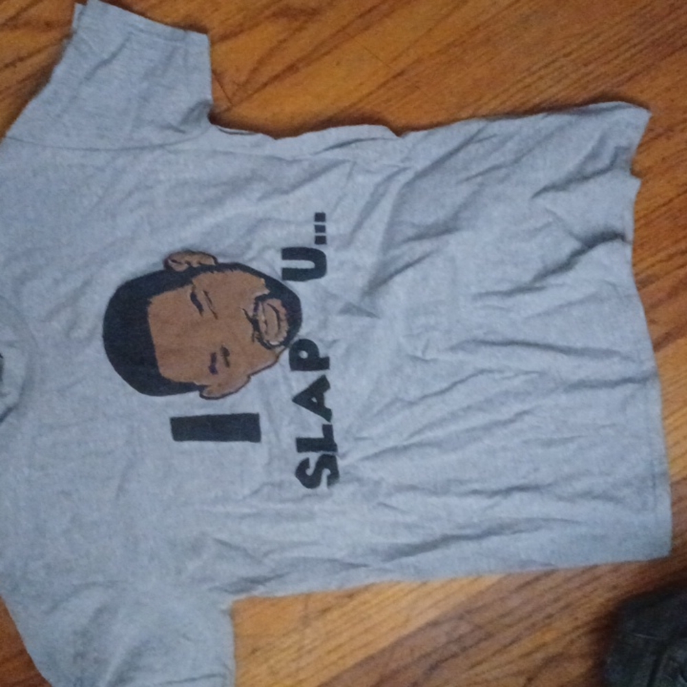 Variety of shirts, shorts, jeans